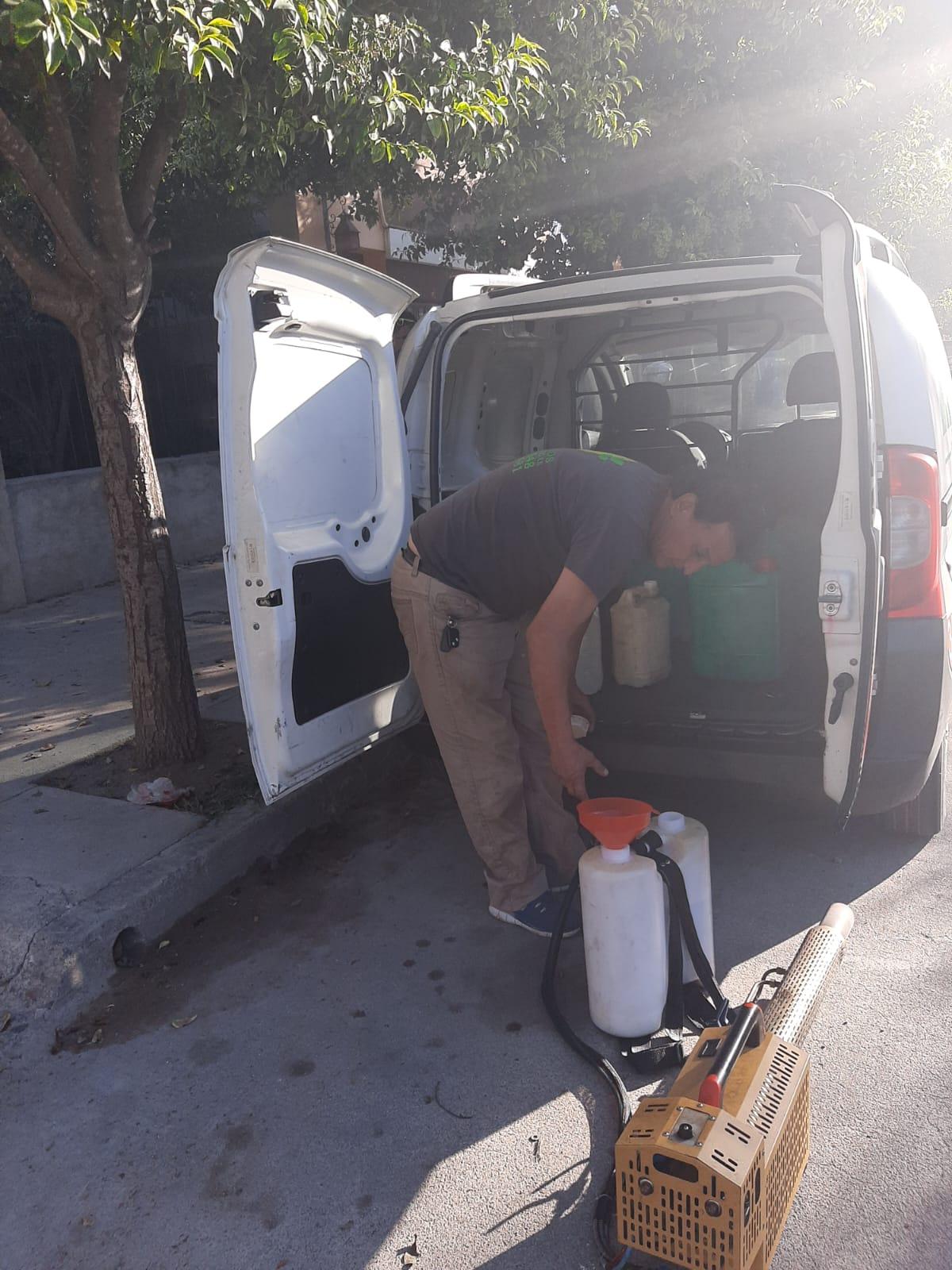 Equipamiento: Protección y equipos acordes a cada tarea.